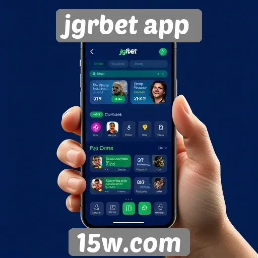 Interface do usuário do jgrbet app e sua usabilidade
